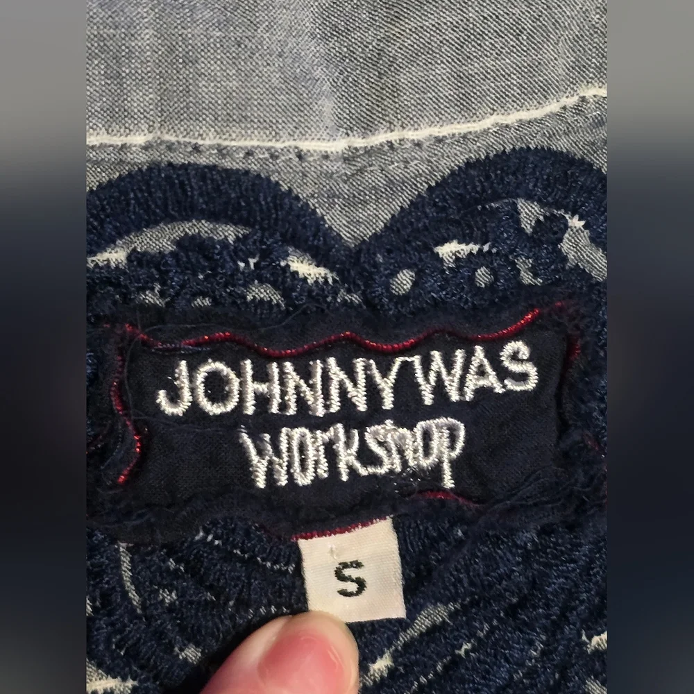 Johnny Was Workshop Button Down Shirt Lot of 2 Size Small - Picture 12 of 15